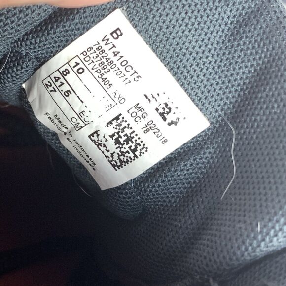 New Balance Womens 410 V5 Trail Running Shoes Gray Coral 8 B *READ WORN SOLES* - Picture 9 of 13